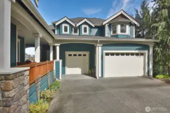 Extra-tall garage doors