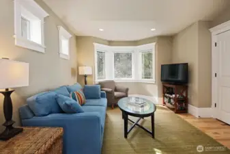 Comfortable living room with in the apartment