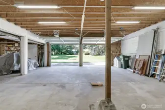 Extra Deep garage bays!