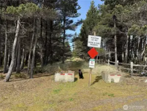 End of the Road...Foot Path to the Pacific Ocean!