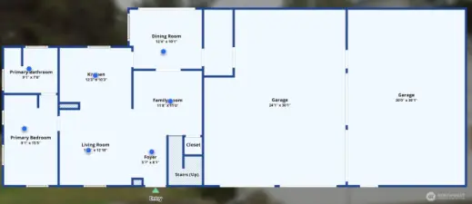 Level 1 Floor Plan!  Check out the 3D Tour