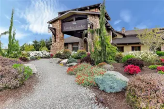 Lodge entry.