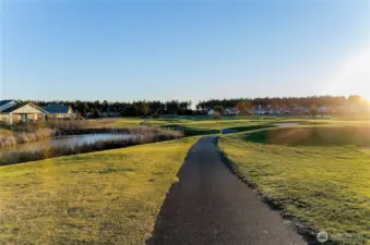 Links golf course is one of two golf courses that Jubilee is built around.