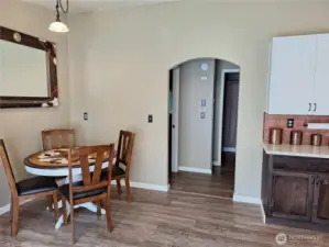Eat in kitchen corner