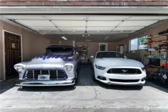 Large Two car garage