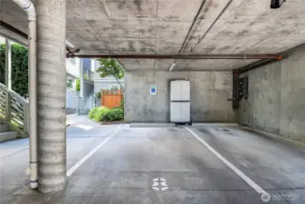 Parking space 8 right next to your unit.