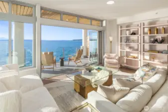 Spanning 3,262 SF of exclusive living space (2,186 int. + 1,076 ext.)