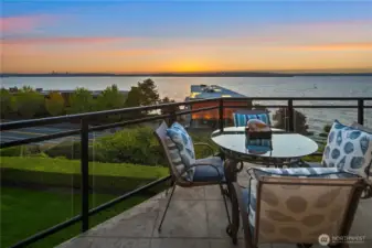 Expansive Deck with Views of the City