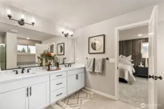 Disclaimer Secondary photos of same floor plan on different lot in different community: Photos are from another Warren, finishes, upgrades, and features may vary.