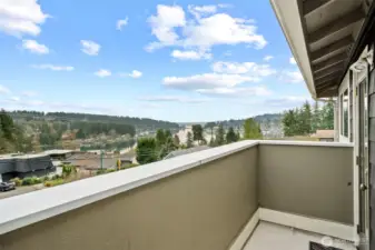 Primary Bedroom Balcony!