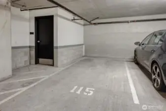 Secure Parking Stall