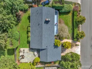 Brand new roof installed in 2025