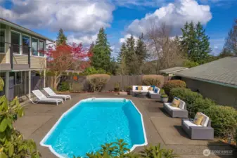You may add a couple more lounge chairs