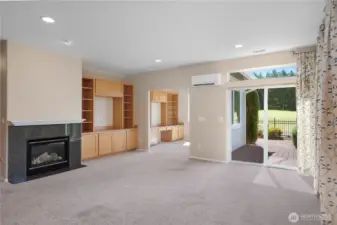 Great Room with an abundance of natural light.