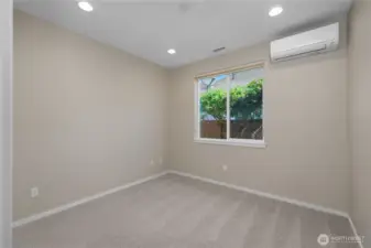 Ductless Air in 2nd Bedroom.