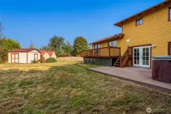 This home offers the perfect blend of privacy and accessibility.
