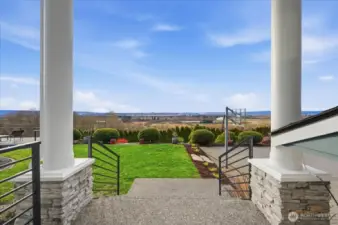 Enjoy breathtaking views right from the front porch -- no elevation required!