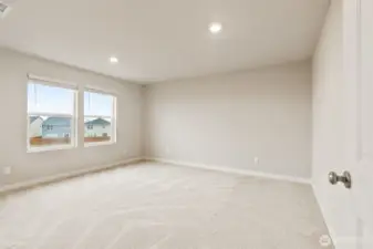 Upstairs large Primary Bedroom Suite