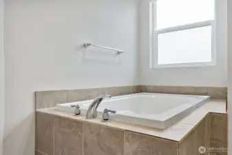 Soaking tub with view