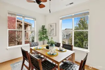 From the sink to the dining table, it’s all about a connected lifestyle in the heart of one of Seattle's most walkable districts.