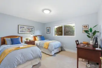 main level second bedroom