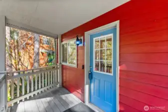 Darling entrance to your new home.