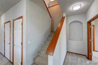 Stairs to loft