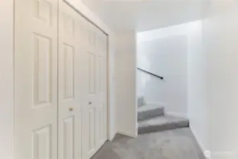 Downstairs hallway
