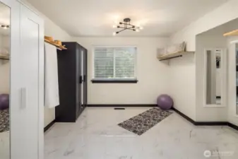 Massive Primary closet. If you need extra bedrooms this can be easily reverted back to a bedroom.