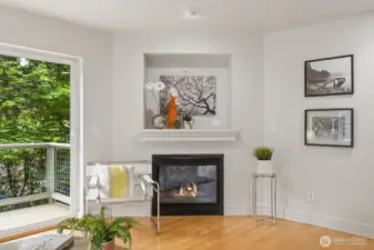 Cozy up with your favorite book and snuggle in by the warm fireplace on those perfect stormy days.