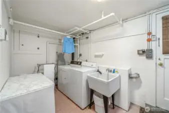 Laundry Room on lower level