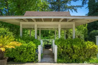 Custom Gazebo overlooking Gulch