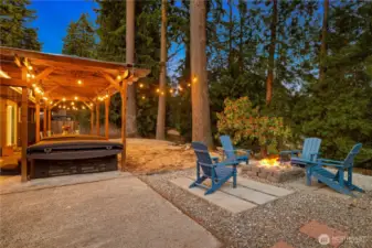 Retreat like backyard
