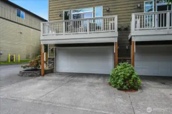 Enjoy having a spacious 2-car side by side Garage