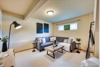 BONUS Room - lower level!  What will you use this room for?  Theatre room? Home Gym? Play Room?  Extra Bedroom?  SO many options