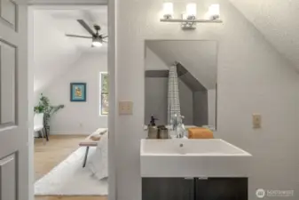 upstairs full bath