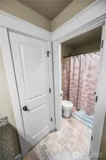 Main full bath upstairs