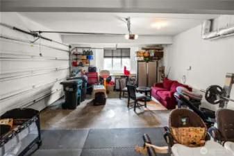 2-car attached garage