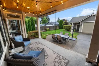 Back porch. Relax!