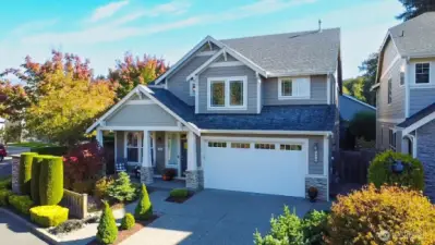 Great curb appeal - large corner lot.