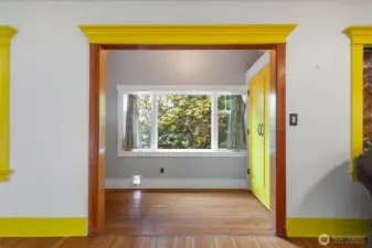 Entryway leading to open living space