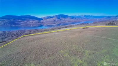 40 acres with amazing views of Lake and Osoyoos, mountain & surrounding territory including Osoyoos, BC along Eastlake Rd