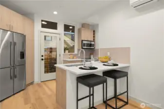 Photos of similar unit to showcase floor plan and quality.