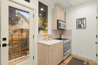 Photos of similar unit to showcase floor plan and quality.