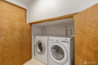 laundry on main level