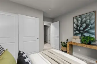 Interior pictures are of the model home. Individual home may vary in floorplan orientation and color scheme.