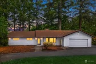 Every night, enjoy a magical sunset as both of the upper decks, covered patio and entire back of this home all faces west.