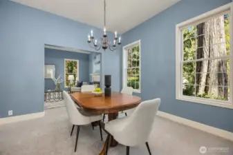 Main level dining room