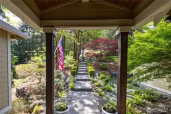 Covered porch