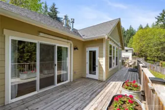 Upstairs Deck